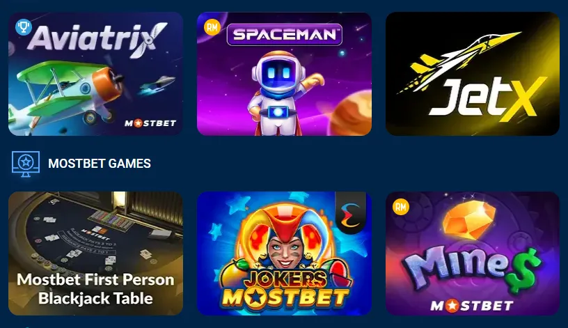 Aplikacja iPhone w Mostbet Casino