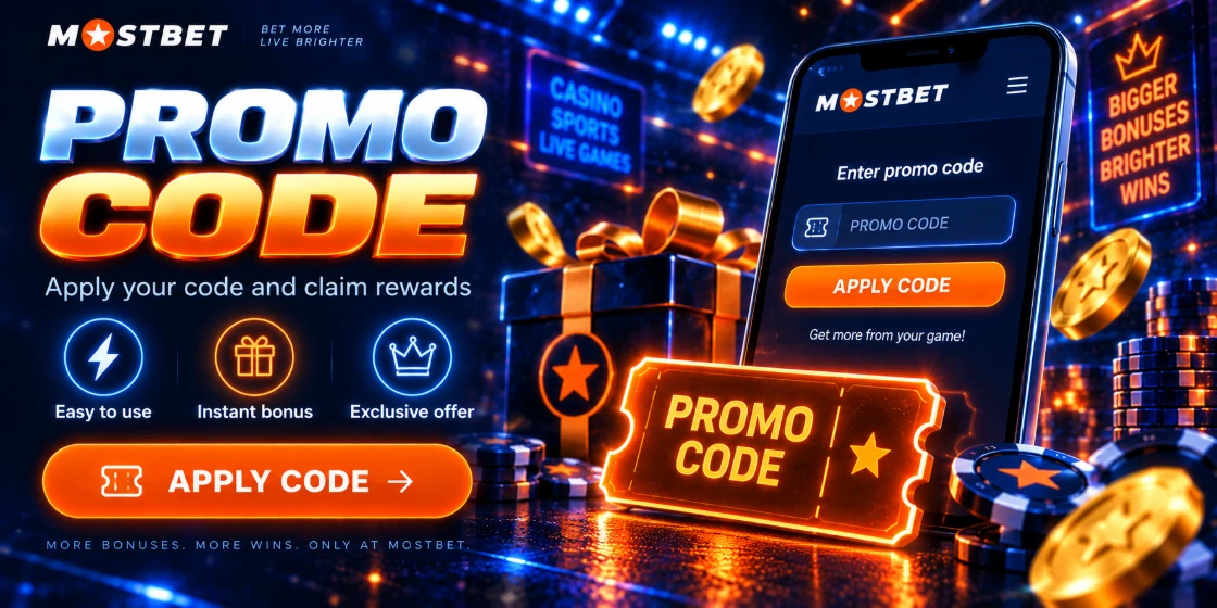 Mostbet promo code: gdzie wpisać kod i jak sprawdzić bonus